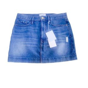Frame denim mini skirt kildare